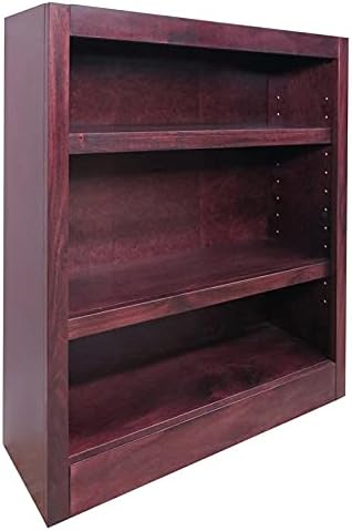 3-Shelf Wood Bookcase in Dry Oak P85542