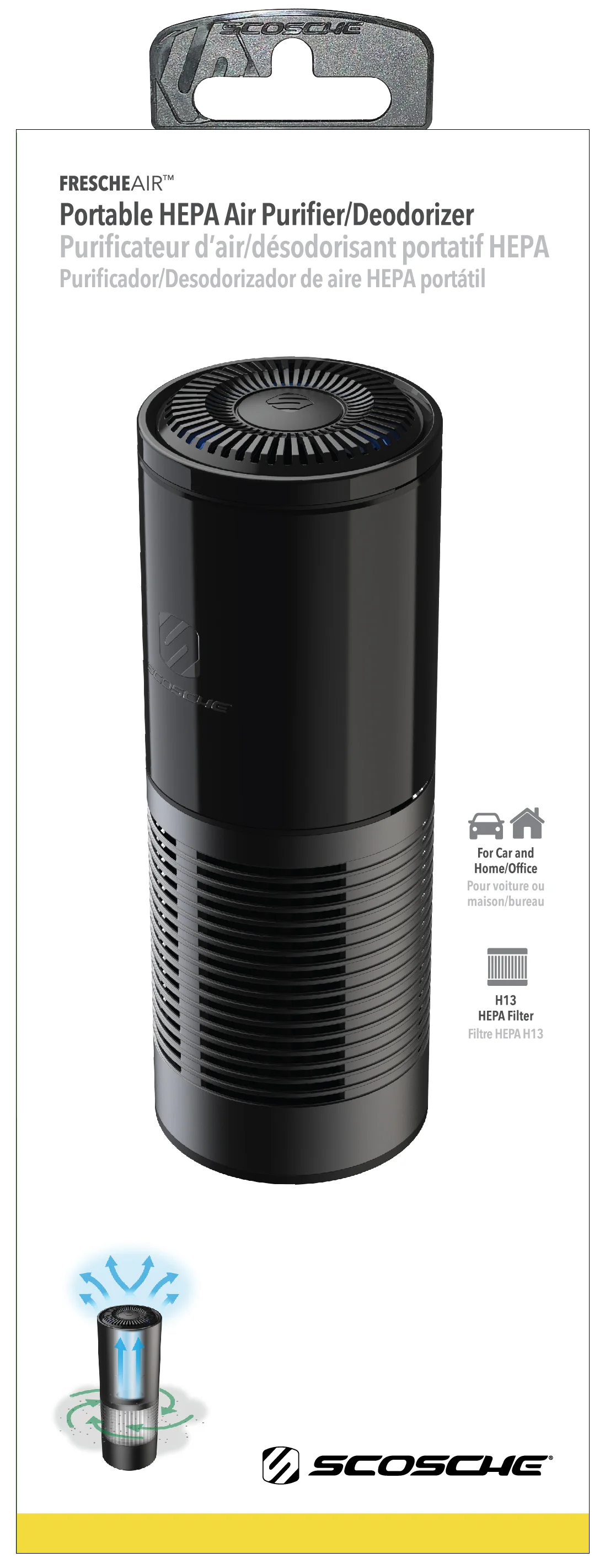 Portable HEPA Air Purifier R299