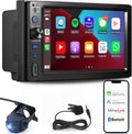 7'' Touch Screen Car Stereo with Wireless Carplay, Android Auto, Back Cam H9505