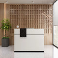 Rectangular Wood Reception Desk D851478