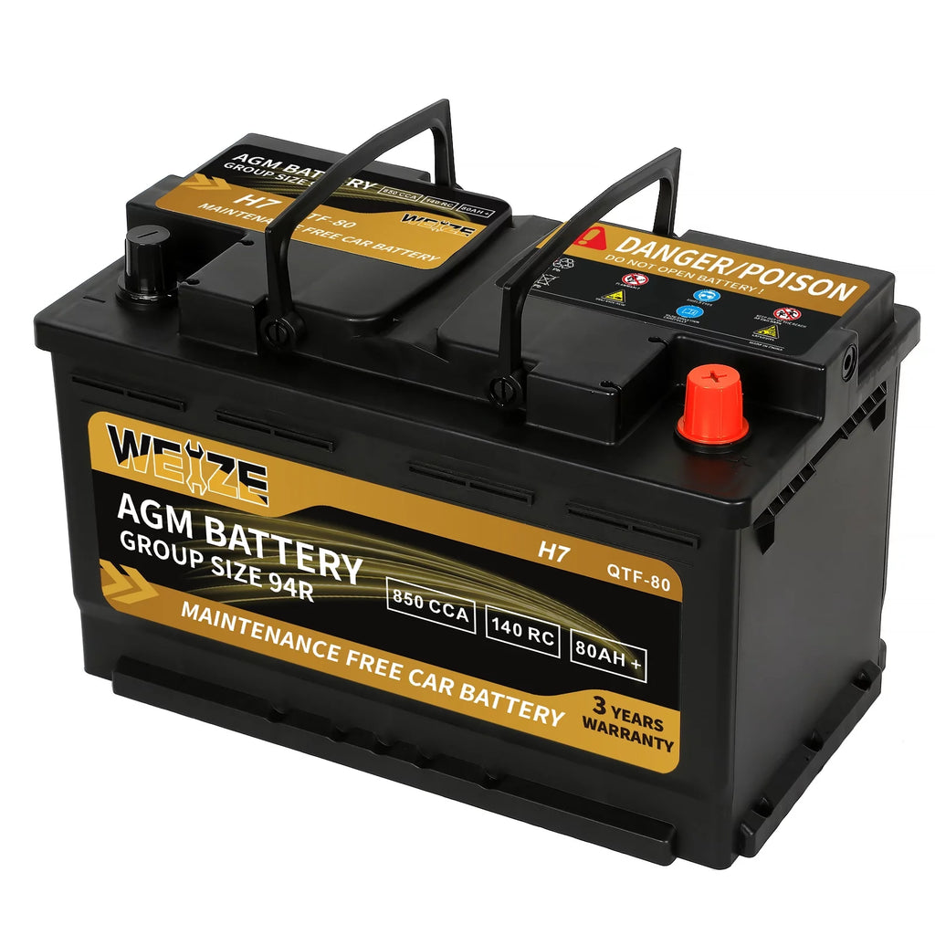 12v 70ah H6 Automotive Battery L7821