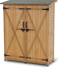 Outdoor Storage Cabinet with Double Lockable Doors C611