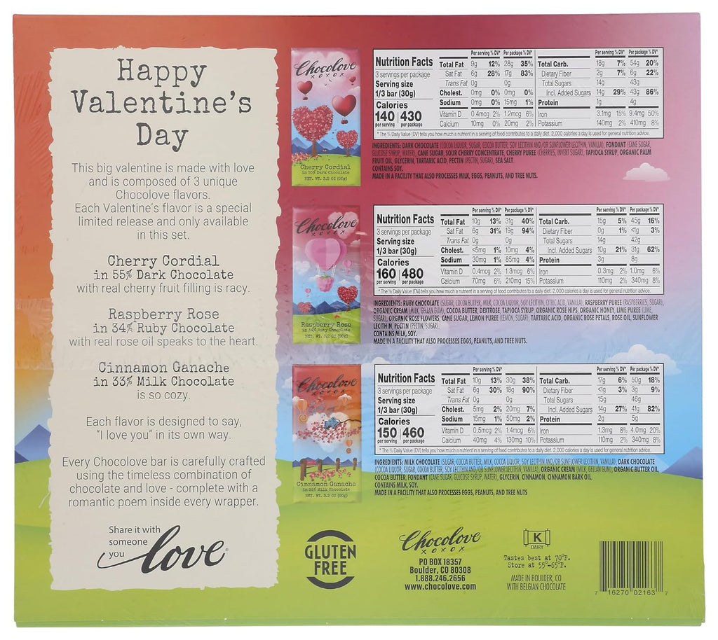 9.6 OZ Assorted Chocolate Bars Z312311