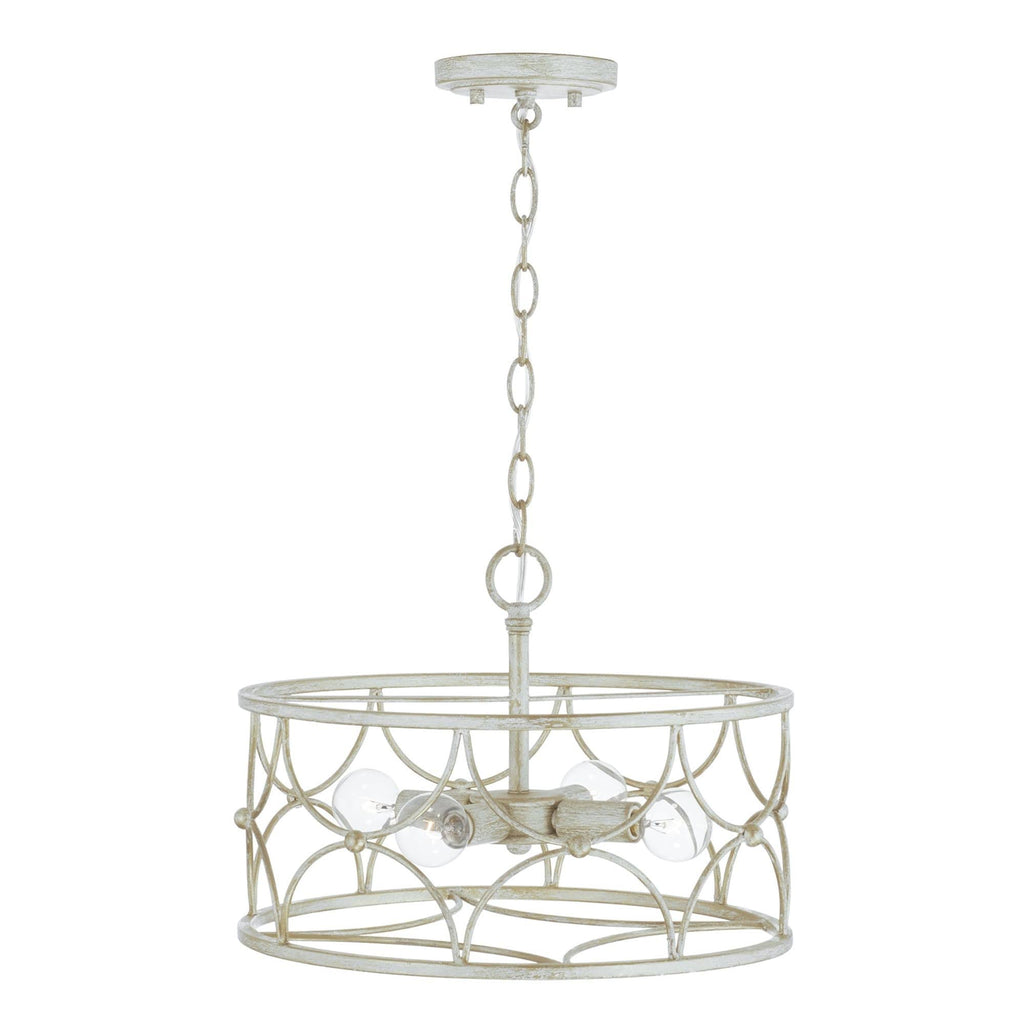 4 Light Semi Flush Mount C2101