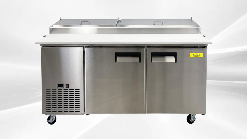 Commercial Pizza/Salad Prep Stainless Steel Table Refrigerator 16.9 cu. ft. A26042