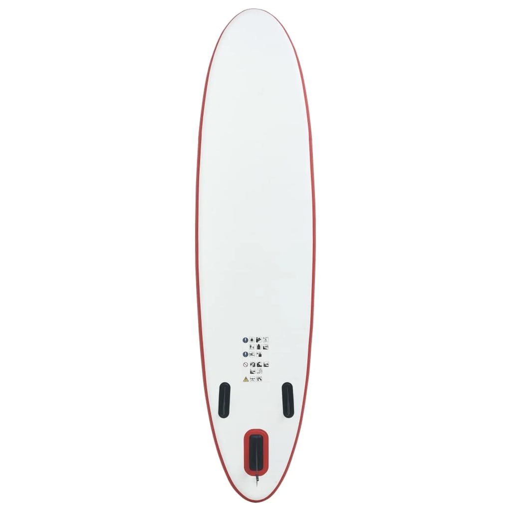 Inflatable Paddle Board Set with Oar, Fin, Hand Pump, Repair Kit and Carrying Bag E7418