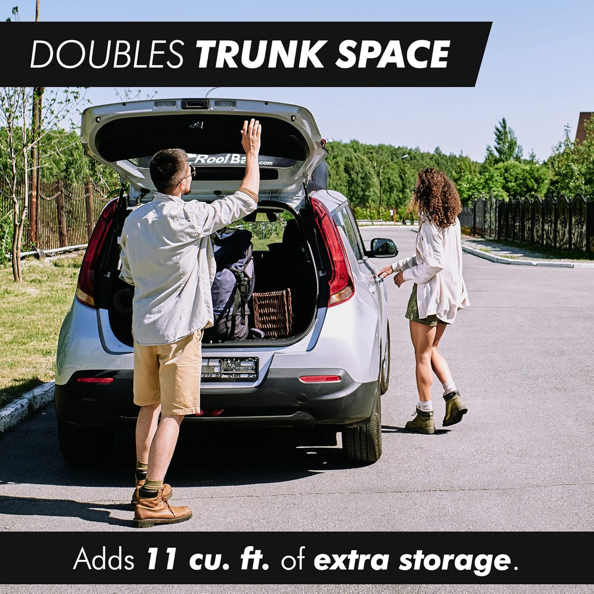 Waterproof Rooftop Cargo Carrier 11 cu. ft. J5815
