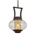 Texture Bronze 1 Light Hanger H436