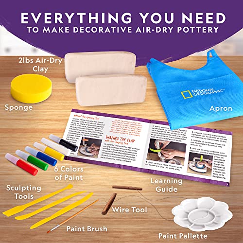 Pottery Wheel Kit for Kids with Air Dry Clay N576