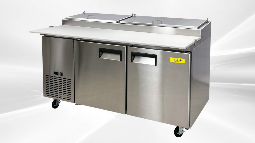Commercial Pizza/Salad Prep Stainless Steel Table Refrigerator 16.9 cu. ft. A26042