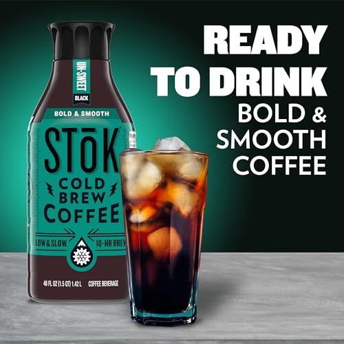 48 FL OZ Unsweetened Black Cold Brew Coffee Q298