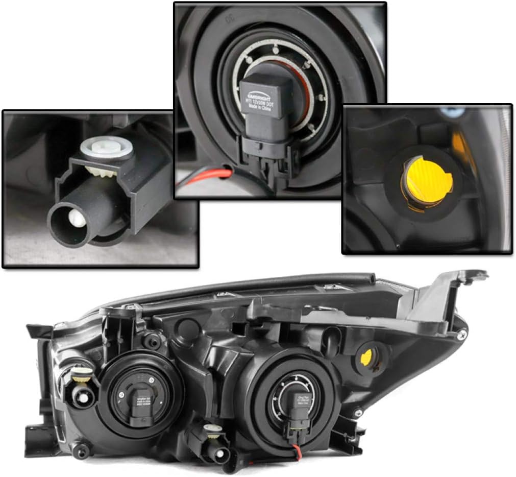 Headlight Assembly for 2009 2010 2011 2012 Toyota RAV4 Driver and Passenger Side D633