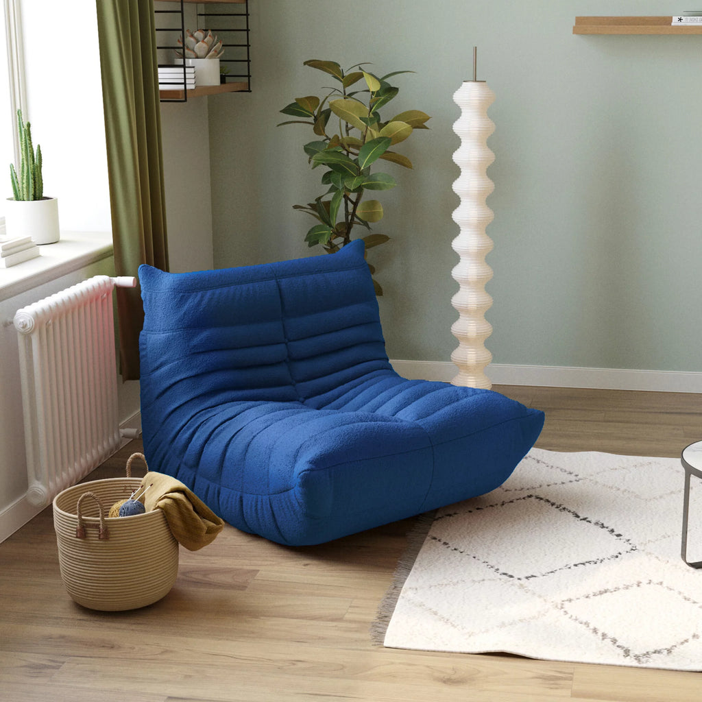 Blue Foam Single Seat Sofa O7766