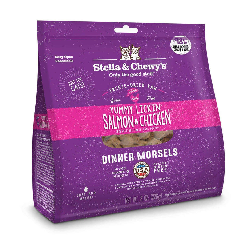 Salmon Chicken Freeze-Dried Cat Food E791