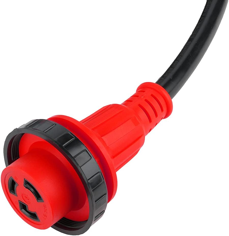 25FT 30AMP RV Extension Cord, 10/3 Gauge, Pack of 2 A698