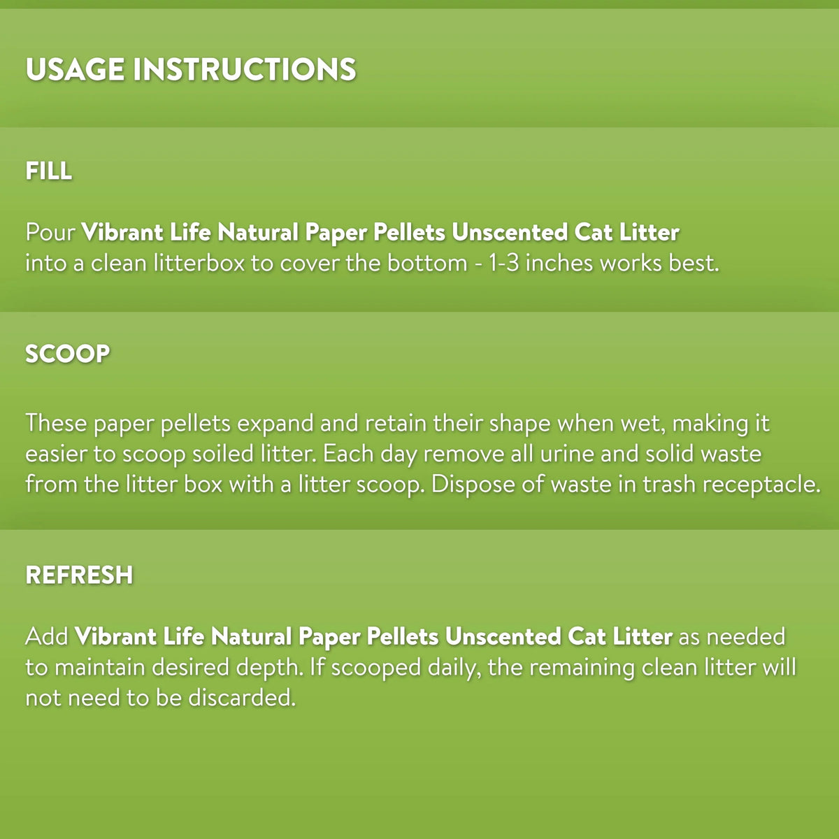 Mini Unscented Cat Litter 8 lb F47395