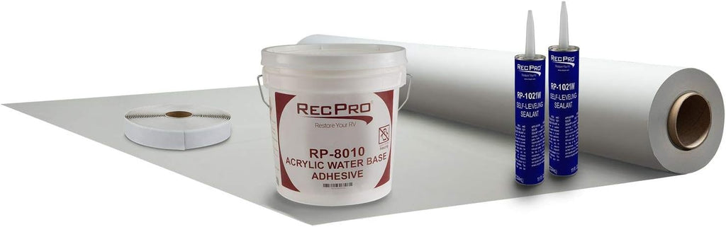 RV Rubber Roof Kit 8.5' Wide 35' R962876