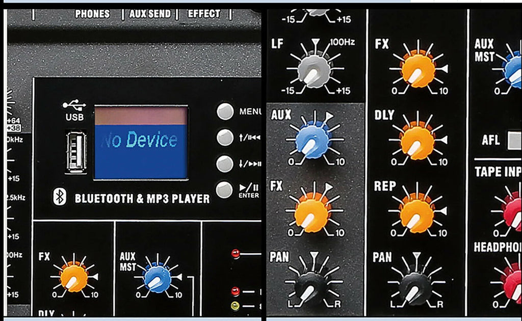 12 Channel Bluetooth Mixing Console W6750