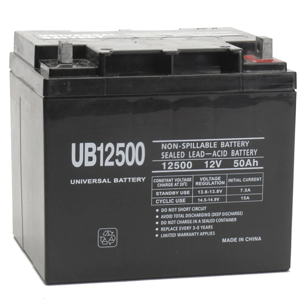 12V 50Ah Rechargeable SLA AGM Battery I13439