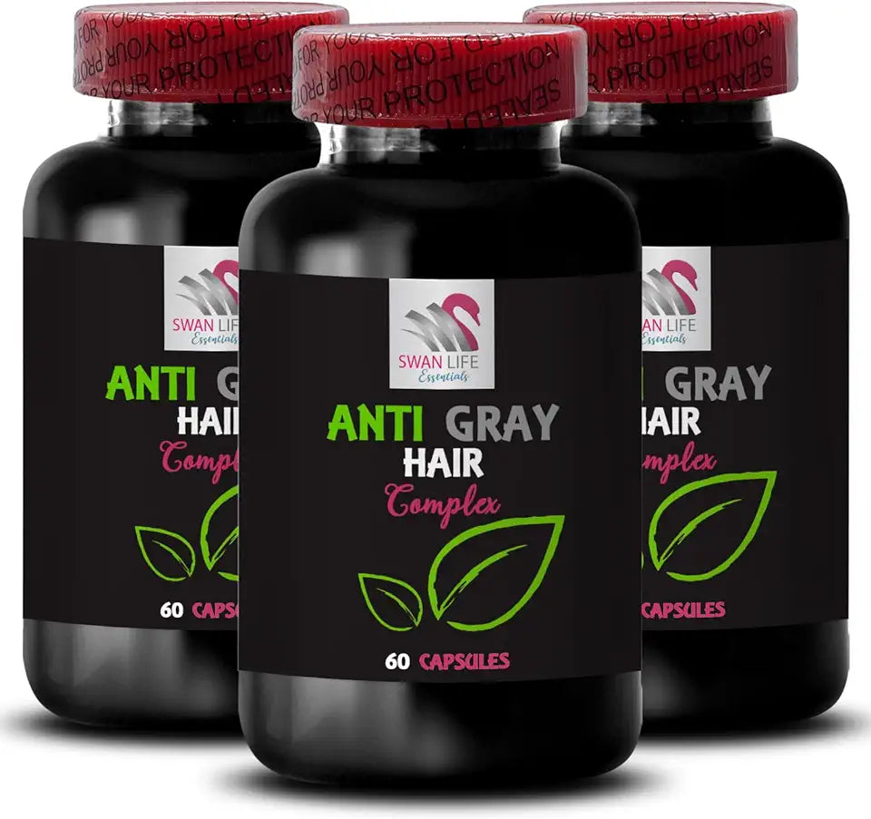 Anti Gray Hair Capsule 3 Bottles 180 Capsules M319431