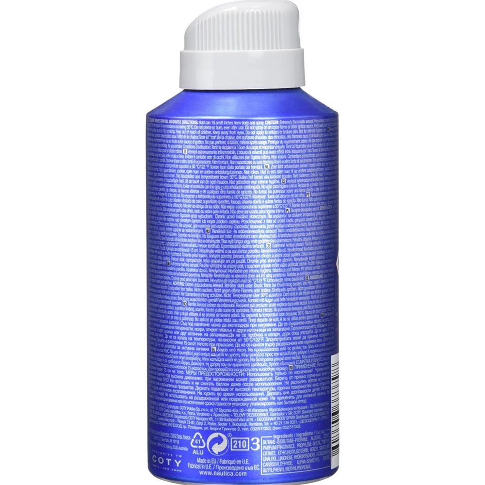 Blue 5 oz Deodorant Body Spray G2579