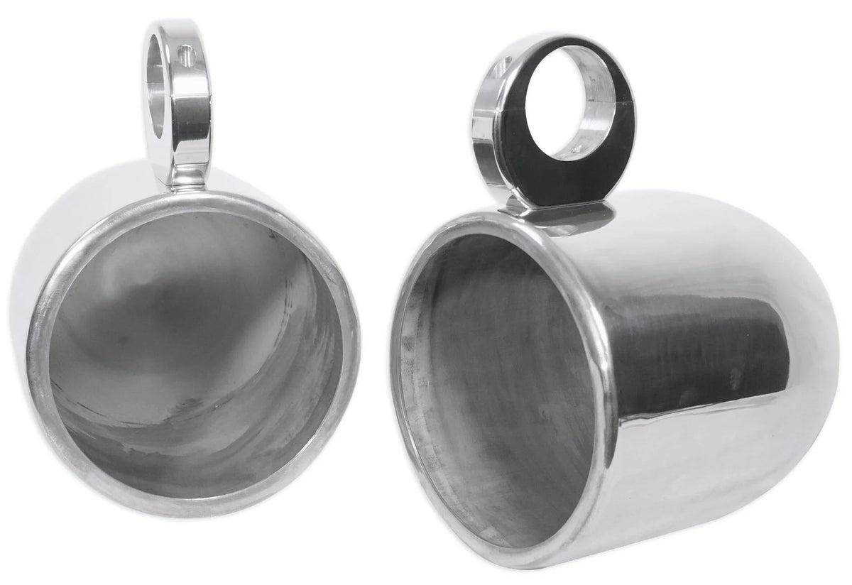 8" 360° Swivel Chrome Tower Speaker Pods A304