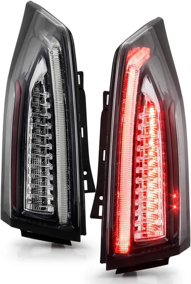 Black Housing LED Tail Lights Assembly G342793