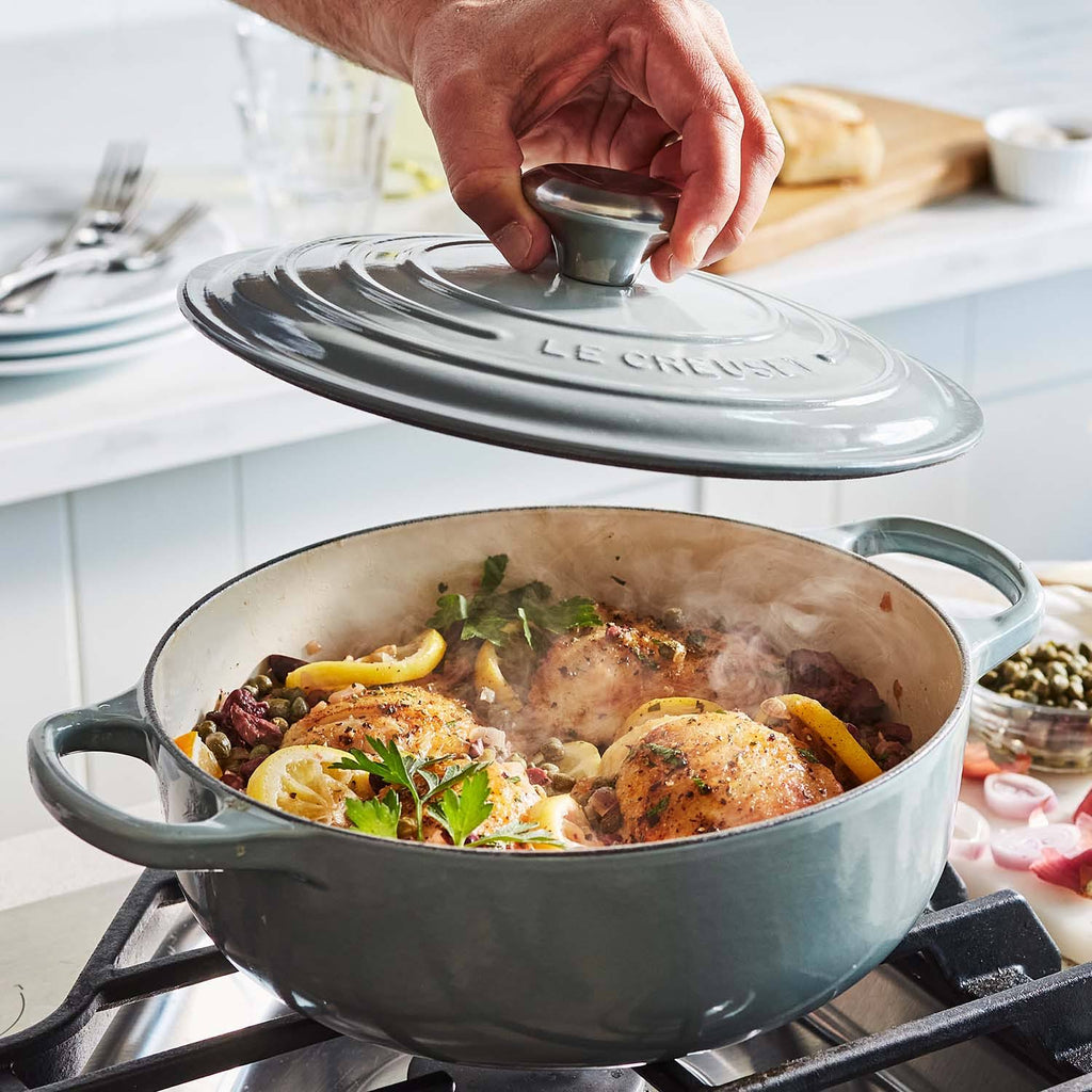3.5-Quart Cast Iron Sauteuse R19803