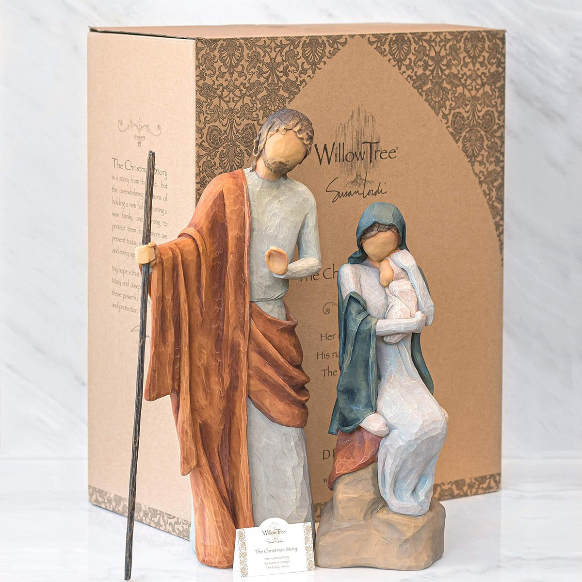Sculpted hand-painted nativity figures H9103