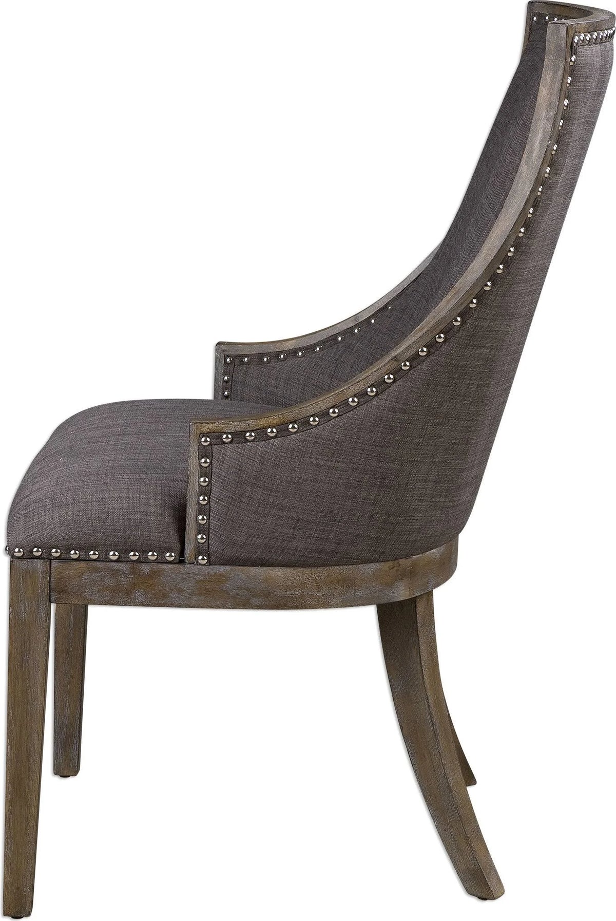 Charcoal Gray Accent Chair W47413