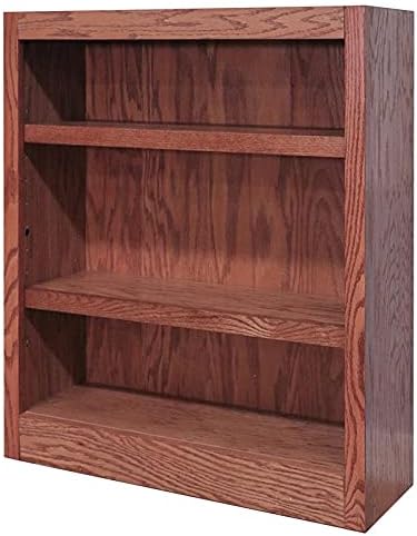 3-Shelf Wood Bookcase in Dry Oak P85542