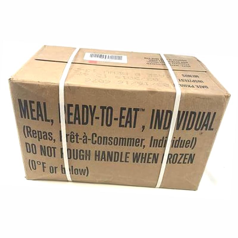 MRE Meal Kit Bundle Cases with Heater - Inspection Date 2025 or Better C18103