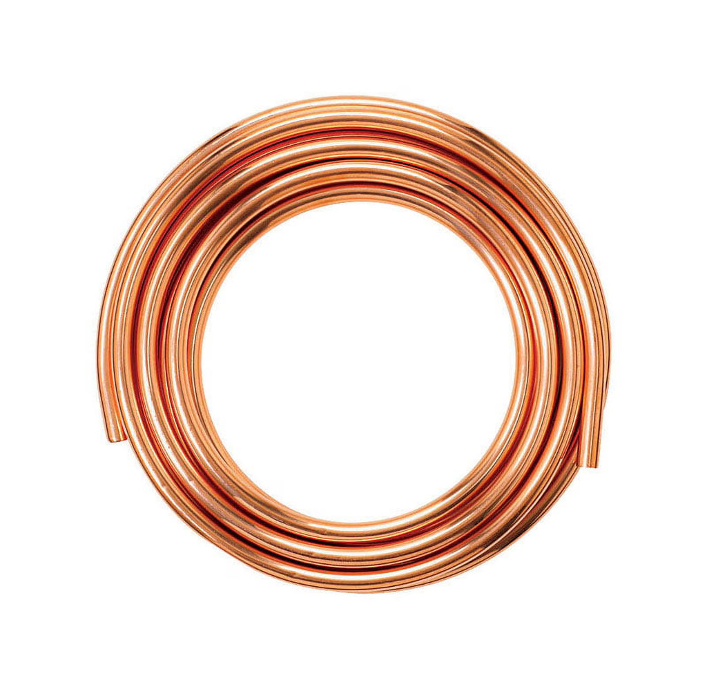 5/8 in x 10 ft Copper Refrigeration Coil Tubing F326072