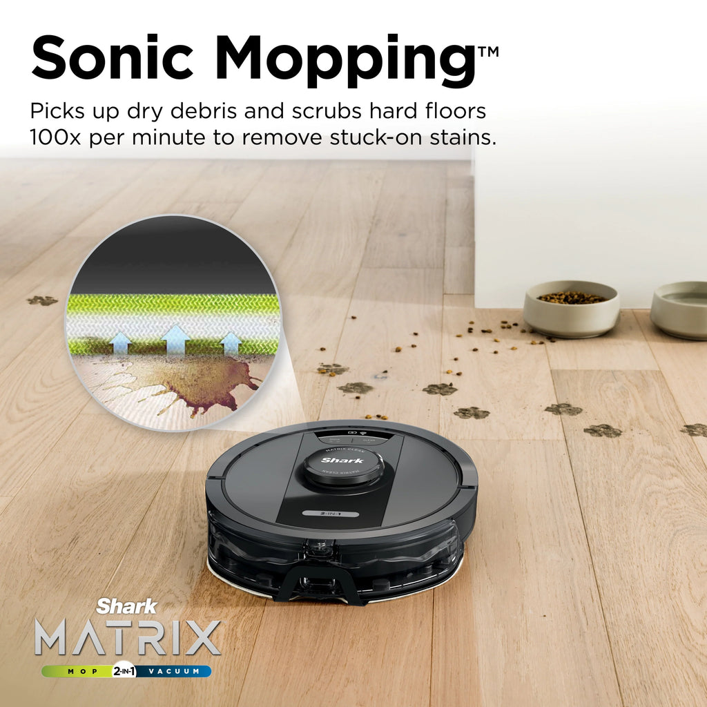 Bagless Robot Vacuum & Mop with Home Mapping F96075