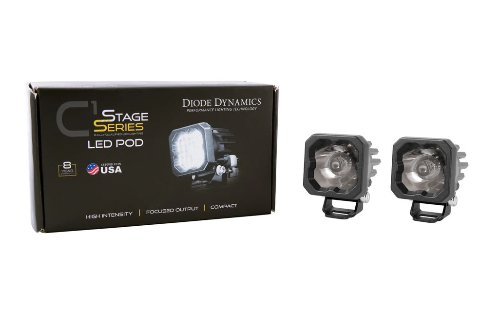 White LED Light Pods Pair E3050