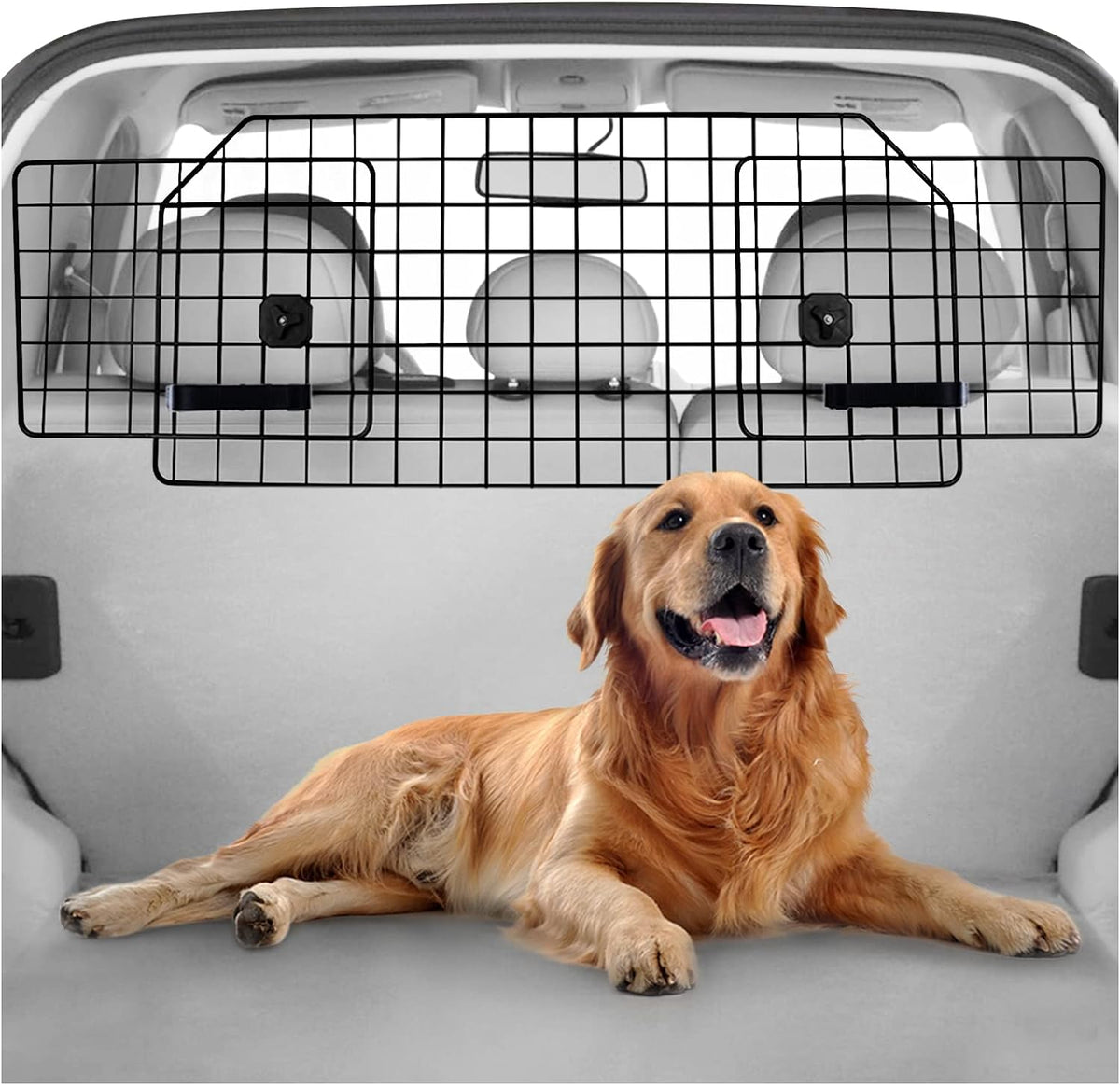 Dog Car Barrier for SUVs, Heavy-Duty Wire Mesh, Pack of 2 P371684