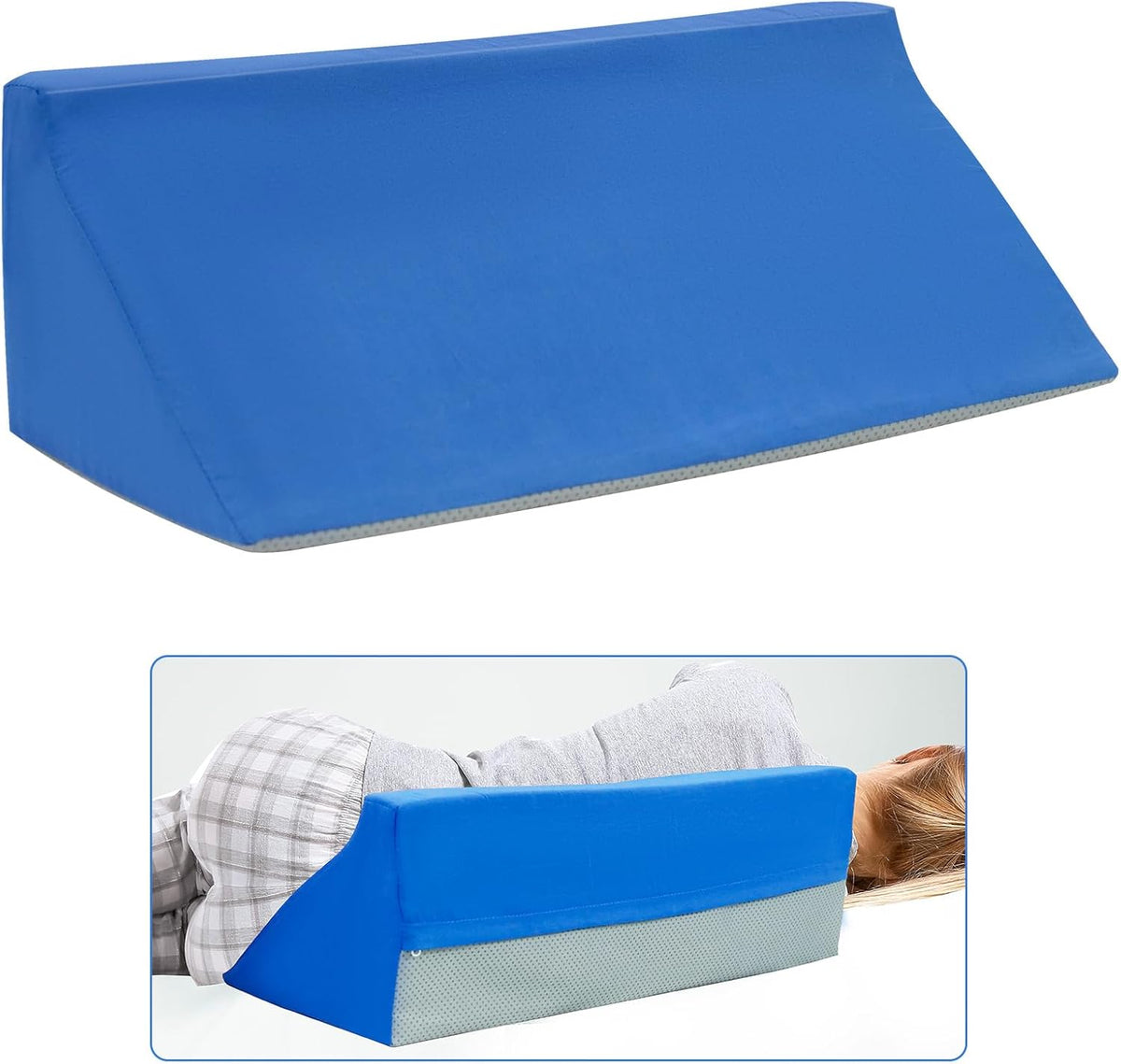 Foam Bed Wedge Pillow 7.87 x 9.84 x 23.62 in. O895