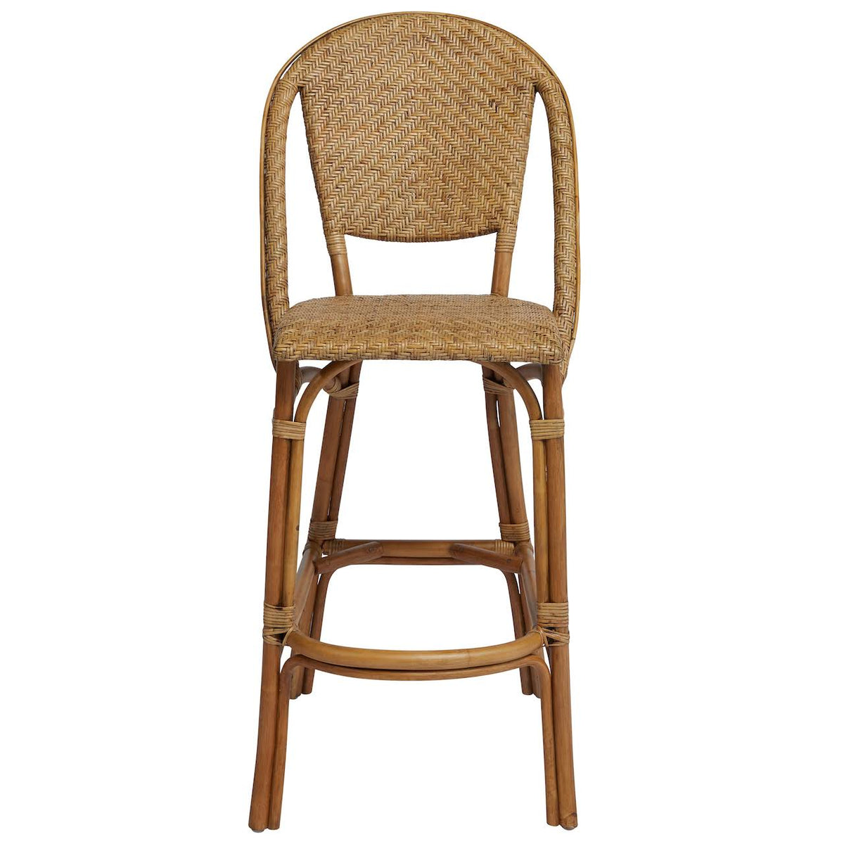 Rattan Bar Stool in Antique C5358