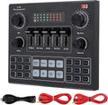Bluetooth Sound Card Audio Mixer with Voice Change S617071