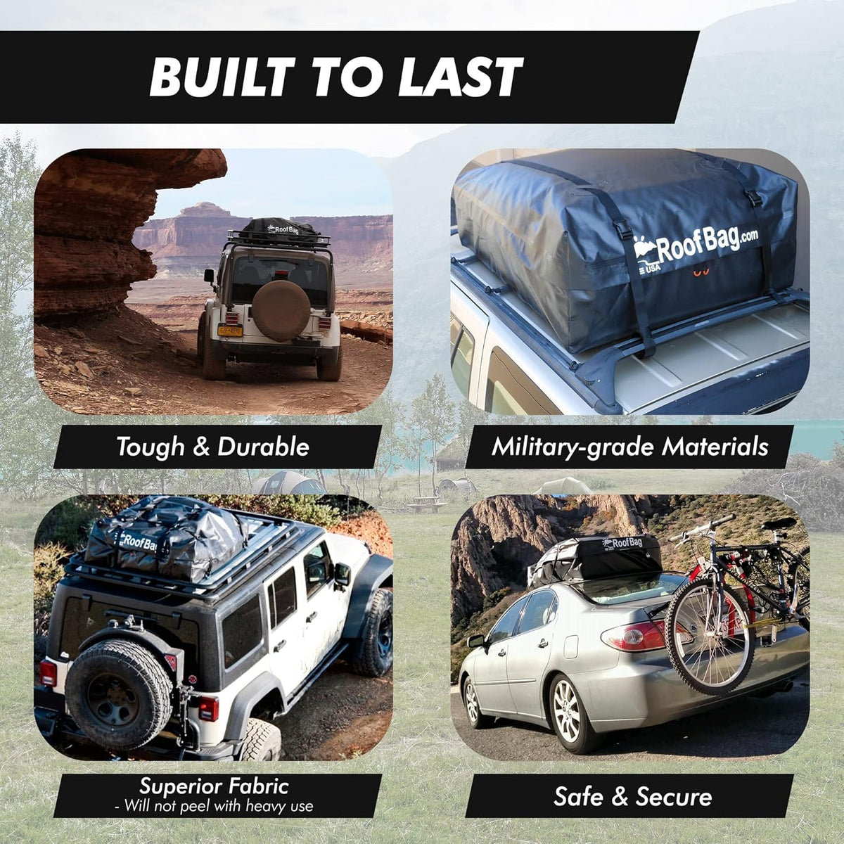 Waterproof Rooftop Cargo Carrier 11 cu. ft. J5815