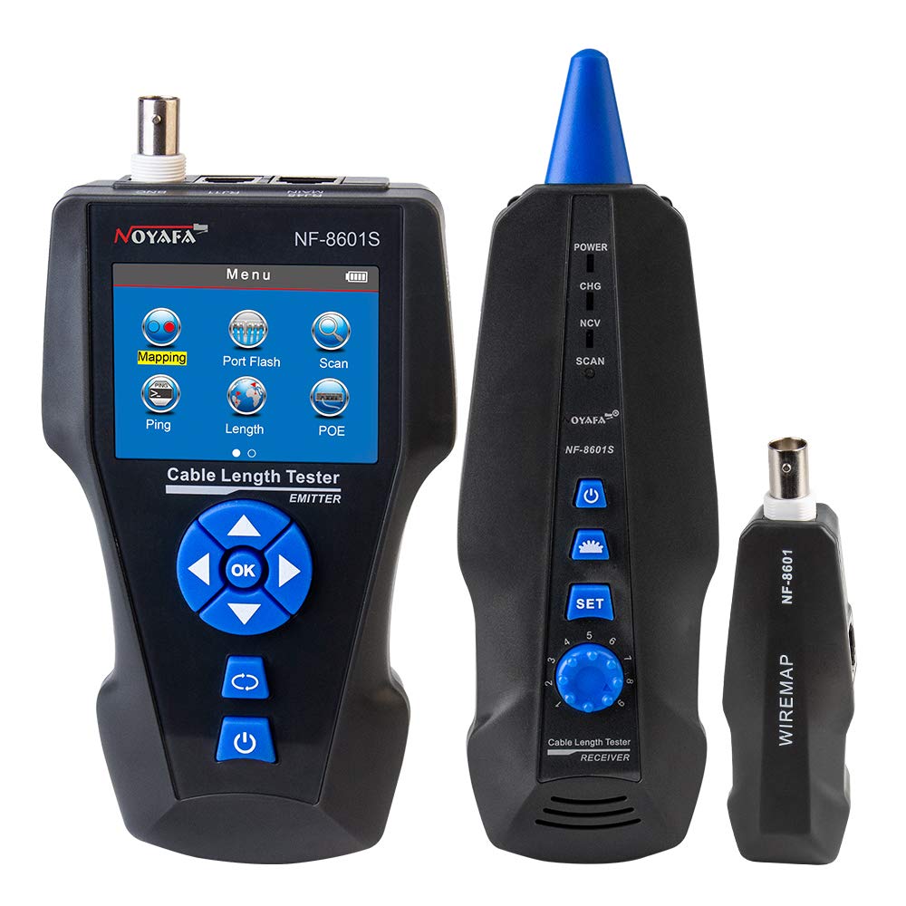 Network Cable Tester RJ11 RJ45 BNC Ethernet LAN Cable Tester Y215