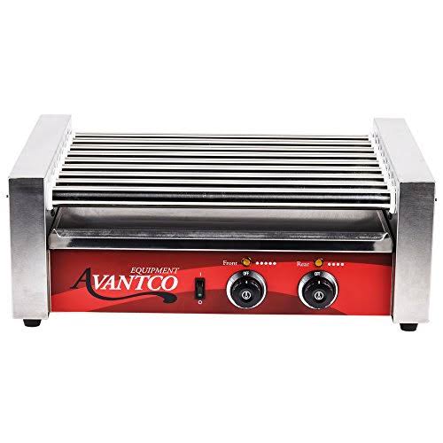 Hot Dog Roller Grill 9 Rollers 24 Hot Dog Capacity L8925