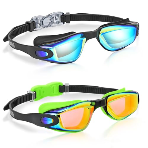 Kids Swim Goggles, Pack of 2 Y555478