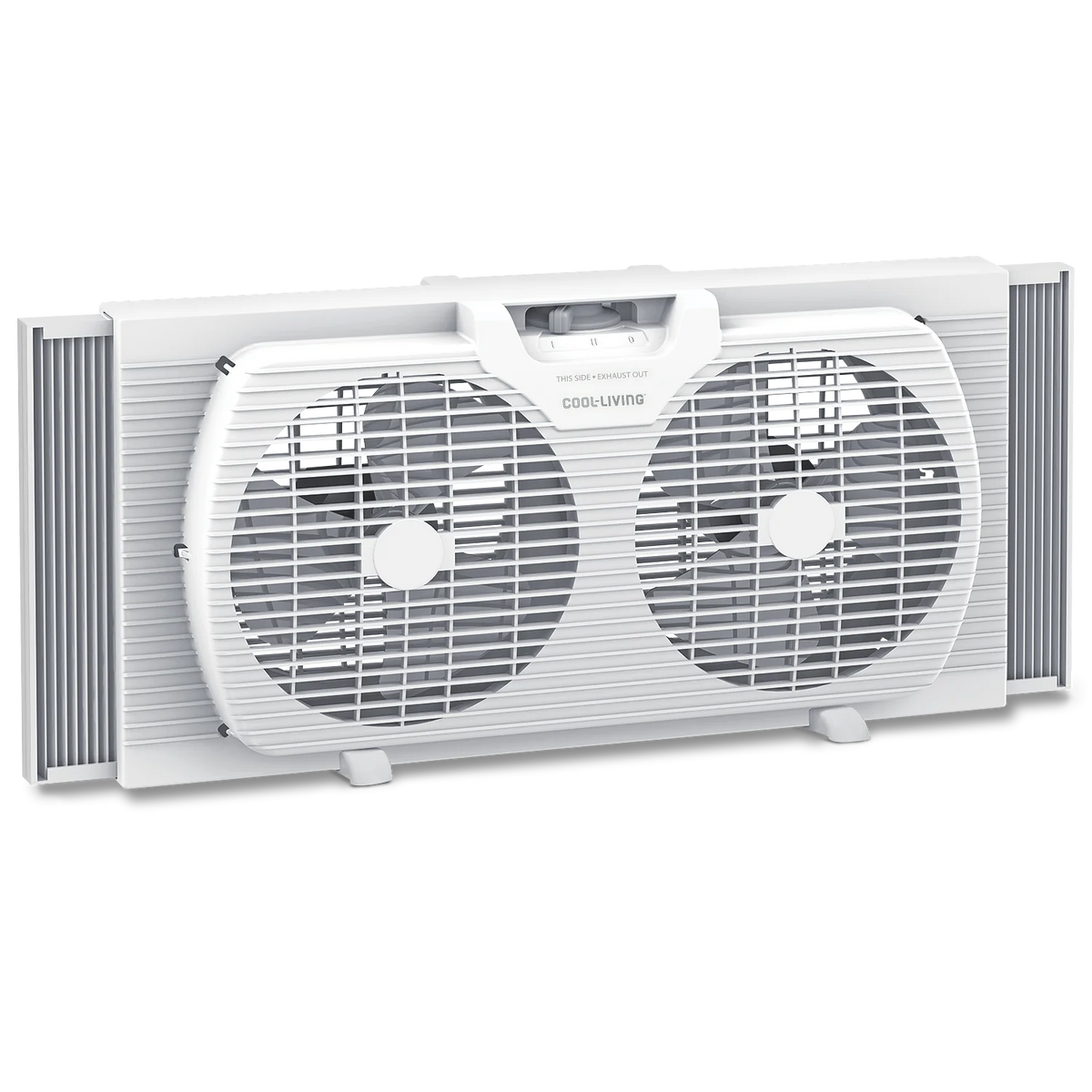 9" Twin Window Fan with Reversible Airflow Control U983