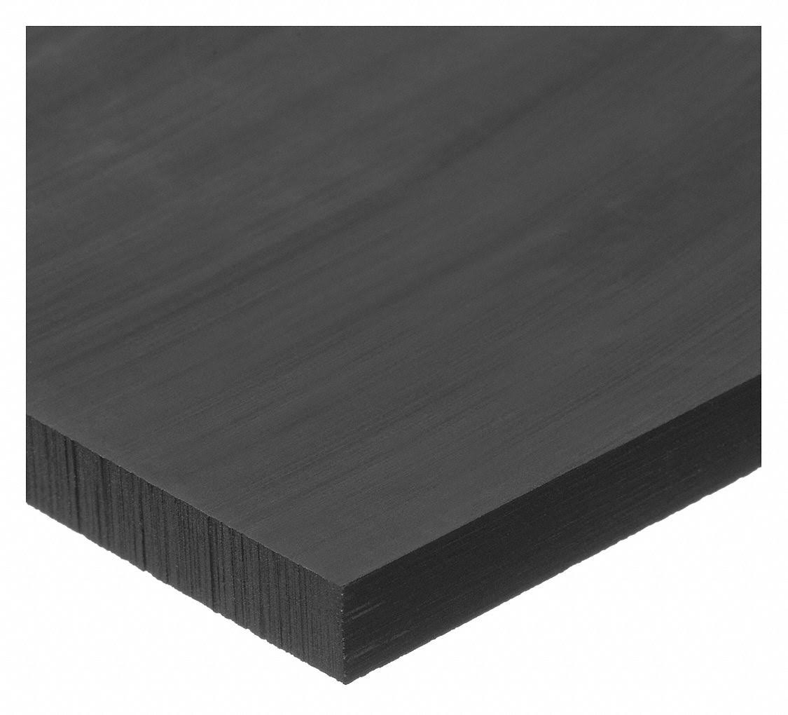 Black UHMW Polyethylene Plastic Sheet C662
