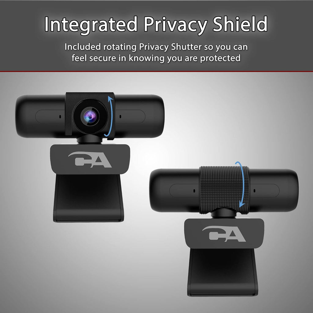 1080p 5MP USB Webcam with Dual Omnidirectional Microphones K1402