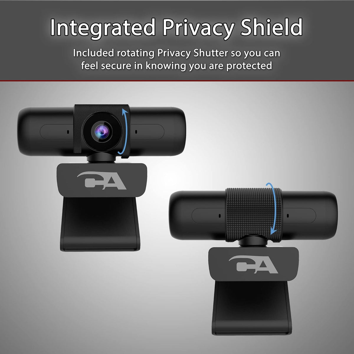 1080p 5MP USB Webcam with Dual Omnidirectional Microphones K1402