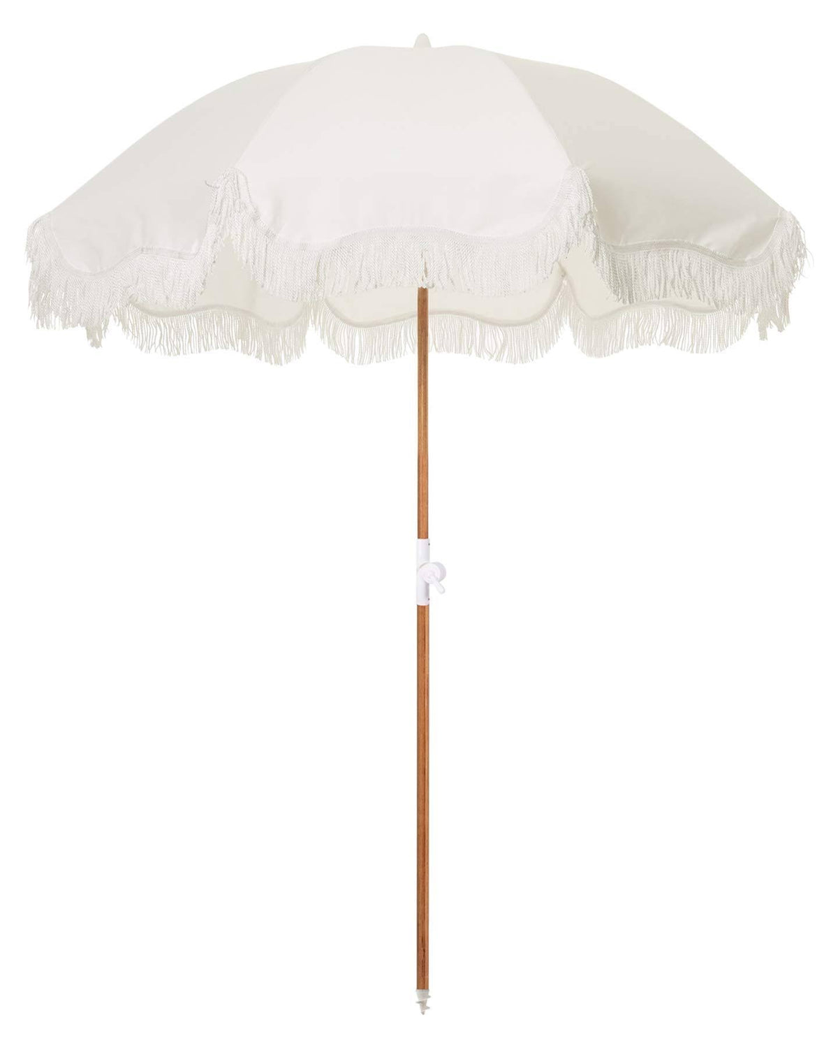Antique White Beach Umbrella D953