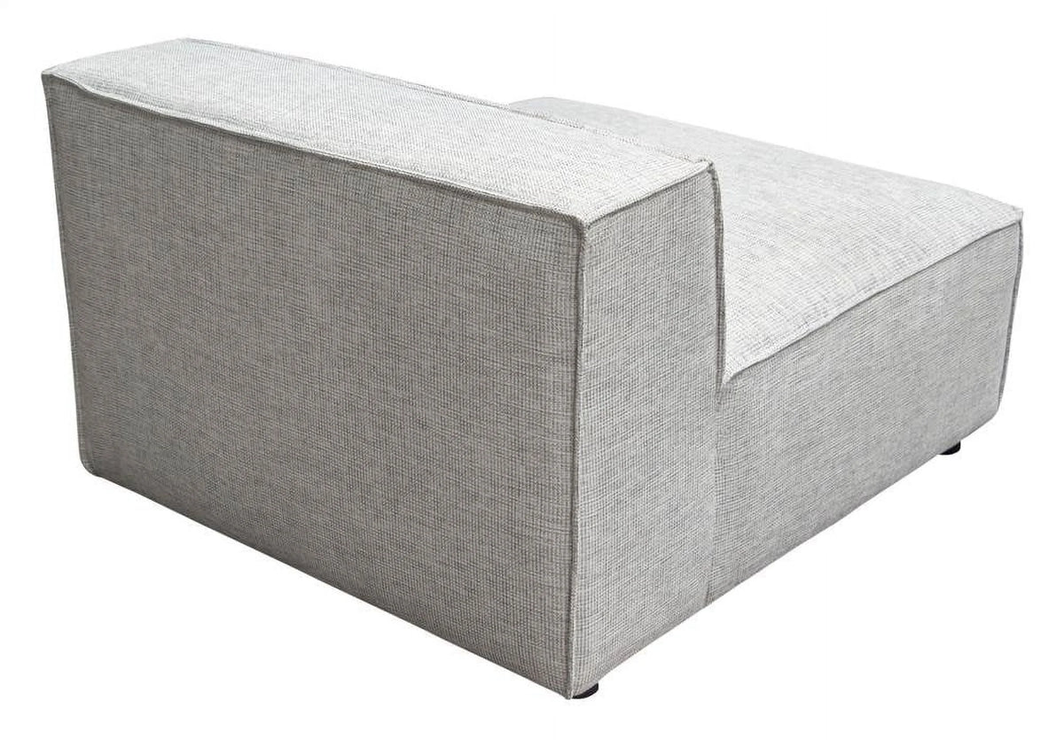 Armless Chair in Barley Fabric T97350