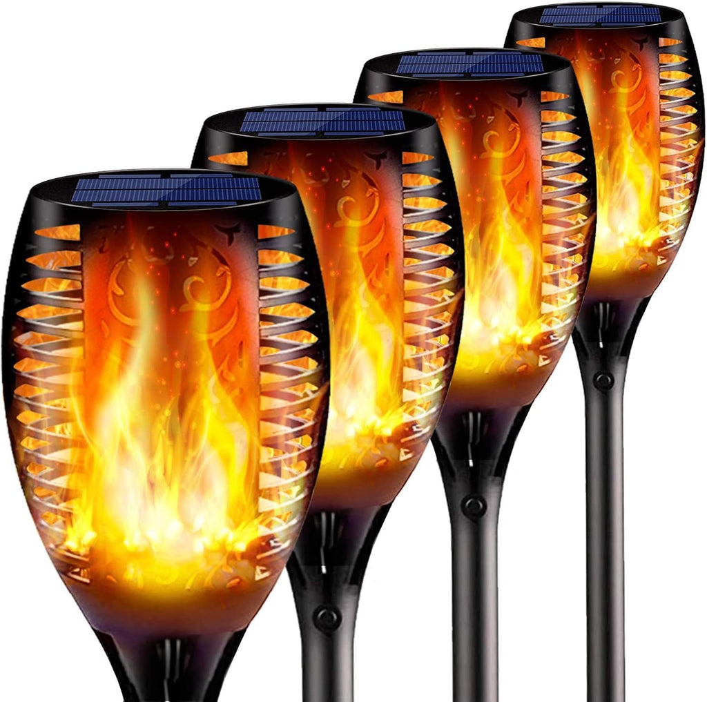 43 inch 96 LED Solar Torch Lights F37056